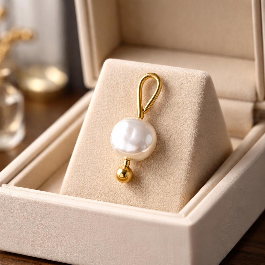 Dije Emblema La Perla Blanca