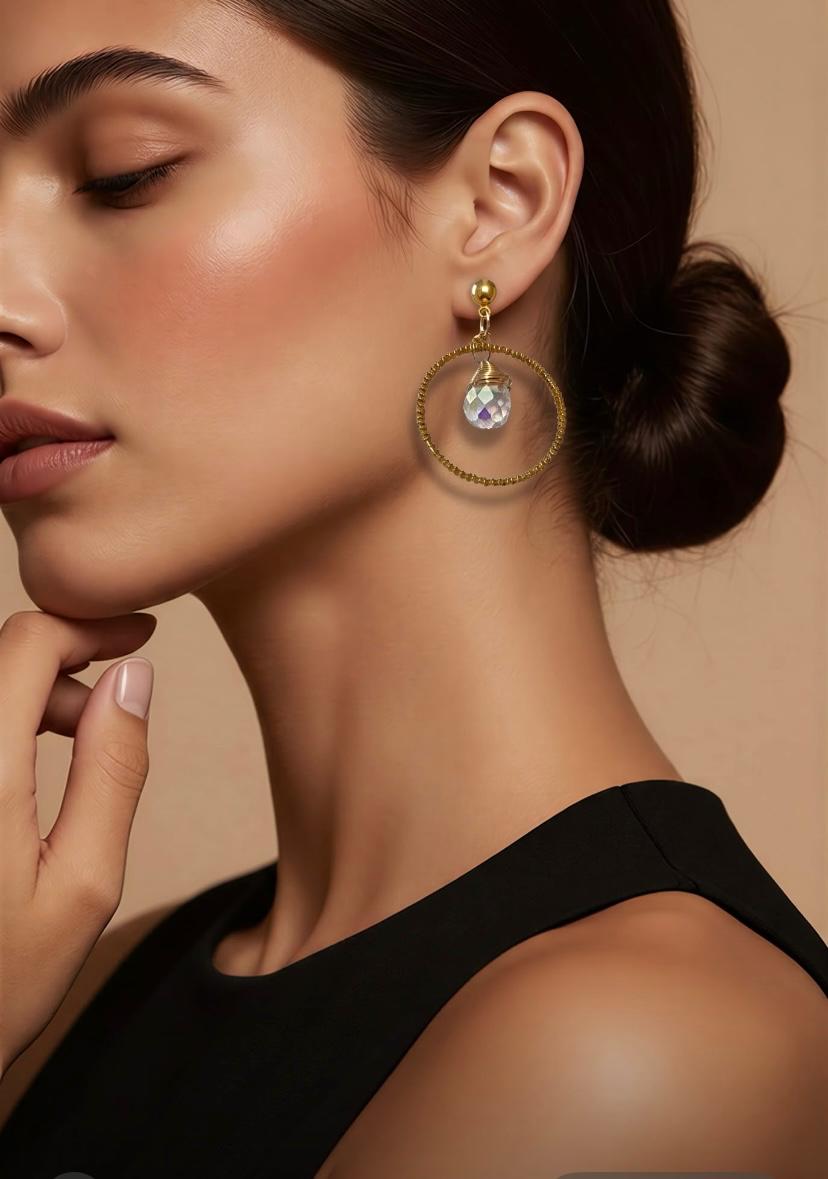 Pendientes Cristal Multiluz